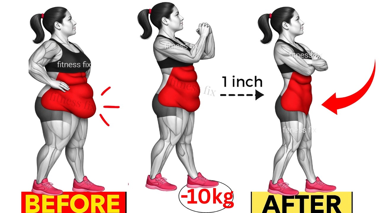 👙 Lose Belly Fat FAST with Standing Abs ➜ Flatten Your Stomach With This Standing Abs Workout (2026)