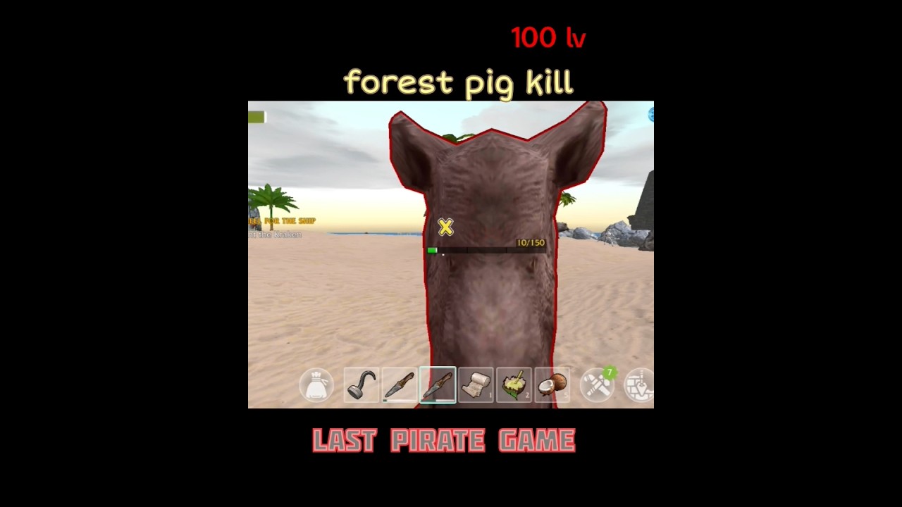 killed boar | last pirate | 
