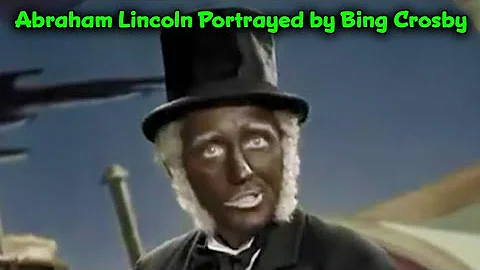 Abraham Lincoln Portrayed As A "Black" Man In 1942...