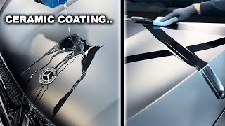 We Made This Mercedes Waterproof.. GLC300 Full Body Ceramic Coating