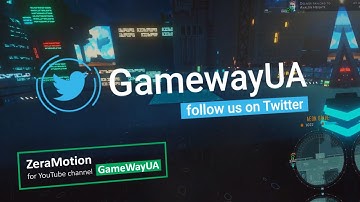 SUBSCRIBE BUTTON "Follow Twitter" ANIMATION (Lower Third)