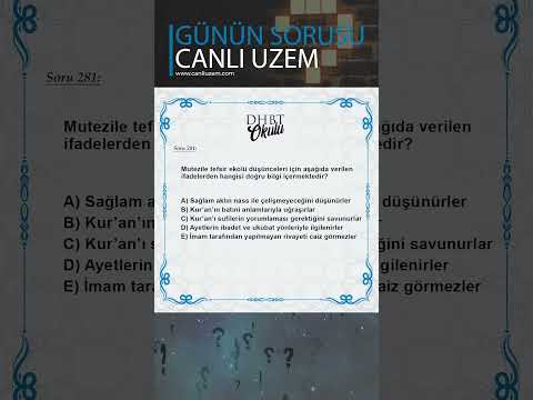 GÜNÜN SORUSU! #shorts