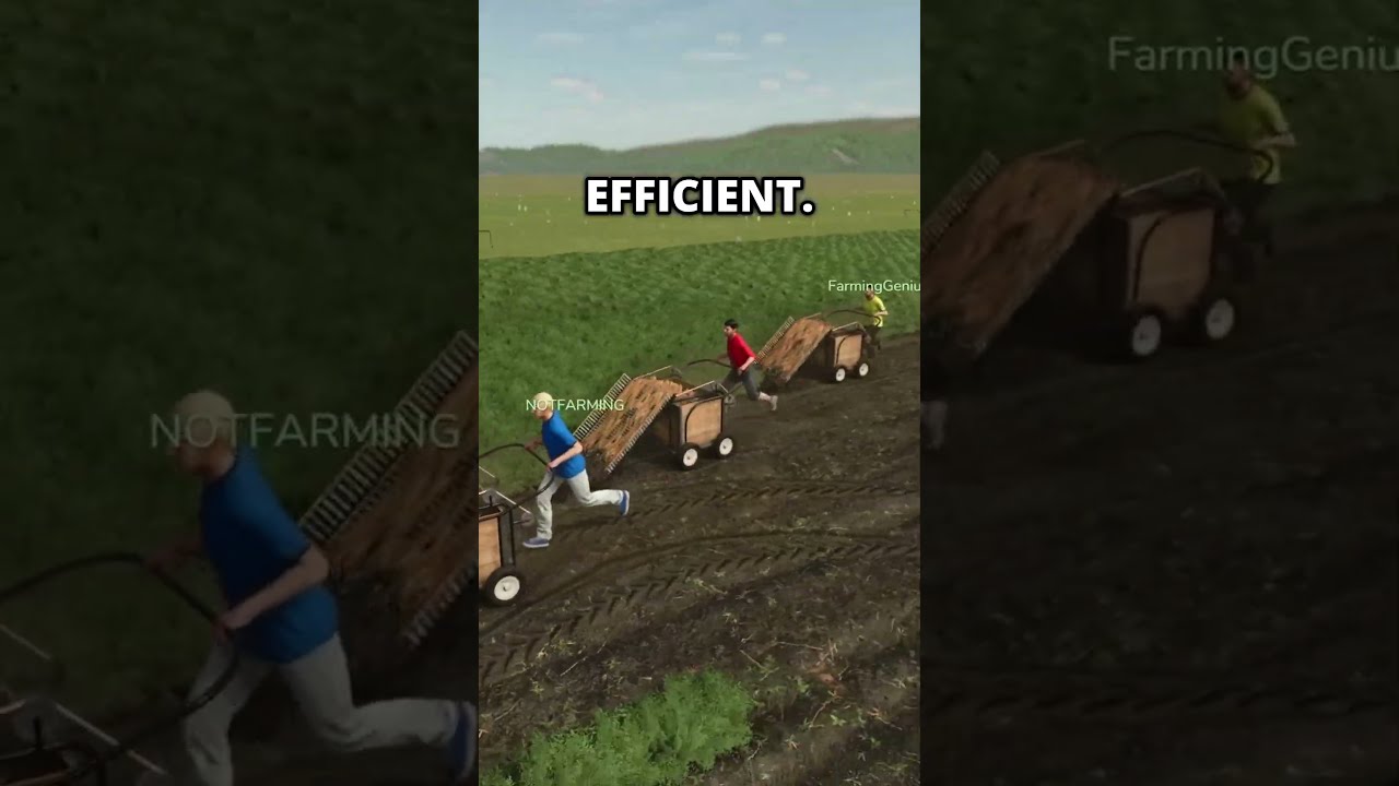 FAST CARROT HARVESTING In Farming Simulator 25