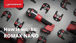 Press machine ROMAX NANO: Small & Smart | How it works