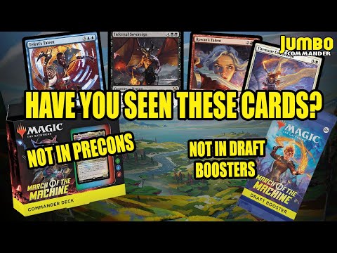 HIDDEN Commander Cards from March of the Machine - YouTube