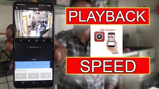 How to fast playback speed in mobile| mobile playback ko fast kro very easy steps hik-connect screenshot 5