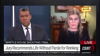Court TV | Attorney Christa Ramey on Waffle House shooter sentenced to life in prison without parole