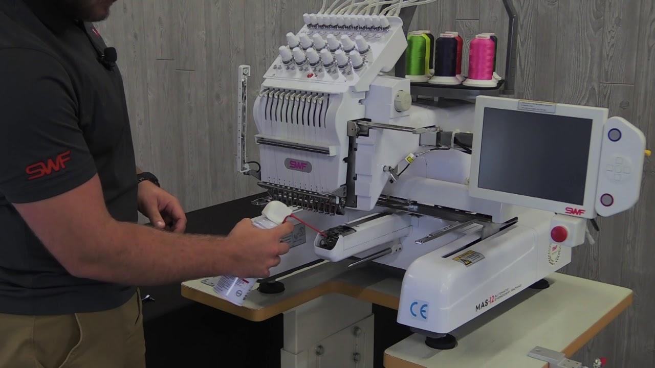 SWF MAS 12-needle Embroidery Machine