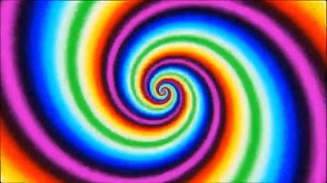 Rainbow Mandelbrot Fractal Zoom with Falling Shepherd Tone