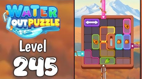Water Out Puzzle Level 245 Walkthrough