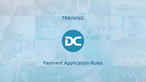 Set Up Payment Application Rules | Business Central Training Centre