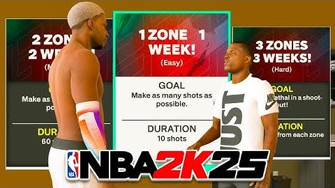 How to beat lethal shooter | Unlock 3 Lethal zones easy on NBA2K25