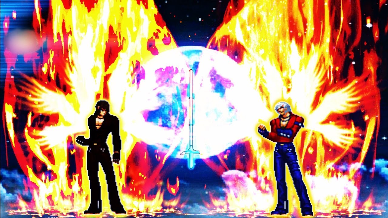 Nao Flame LV2 VS Ifrit [Request Match] KOF MUGEN