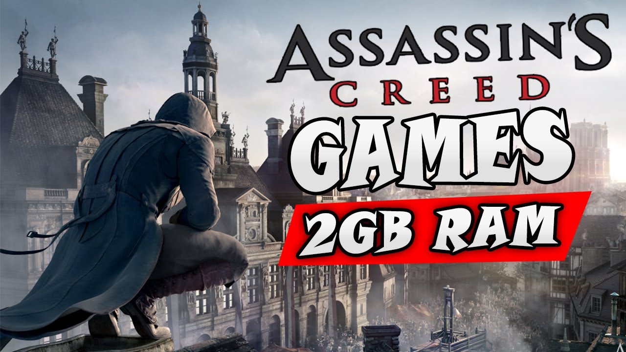 Top 5 Best Assassin's Creed Games For Pc Under 2GB Ram No graphics