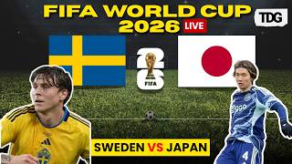 WATCH LIVE: Japan vs Sweden | FIFA World Cup 2026 Group G Clash