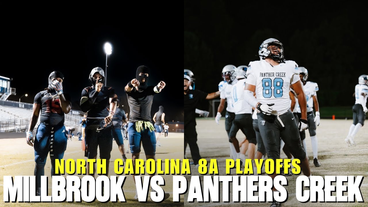 Millbrook Went CRAZY vs Panther Creek | 65-0 ROUND 2 8A PLAYOFFS Highlights