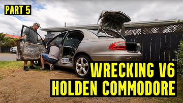 Wrecking V6 Holden Commodore VX - Part 5