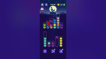 Ball Sort Master Level 292 #ballsortmaster #ballsortmastersolution #puzzlegame #gaming #games