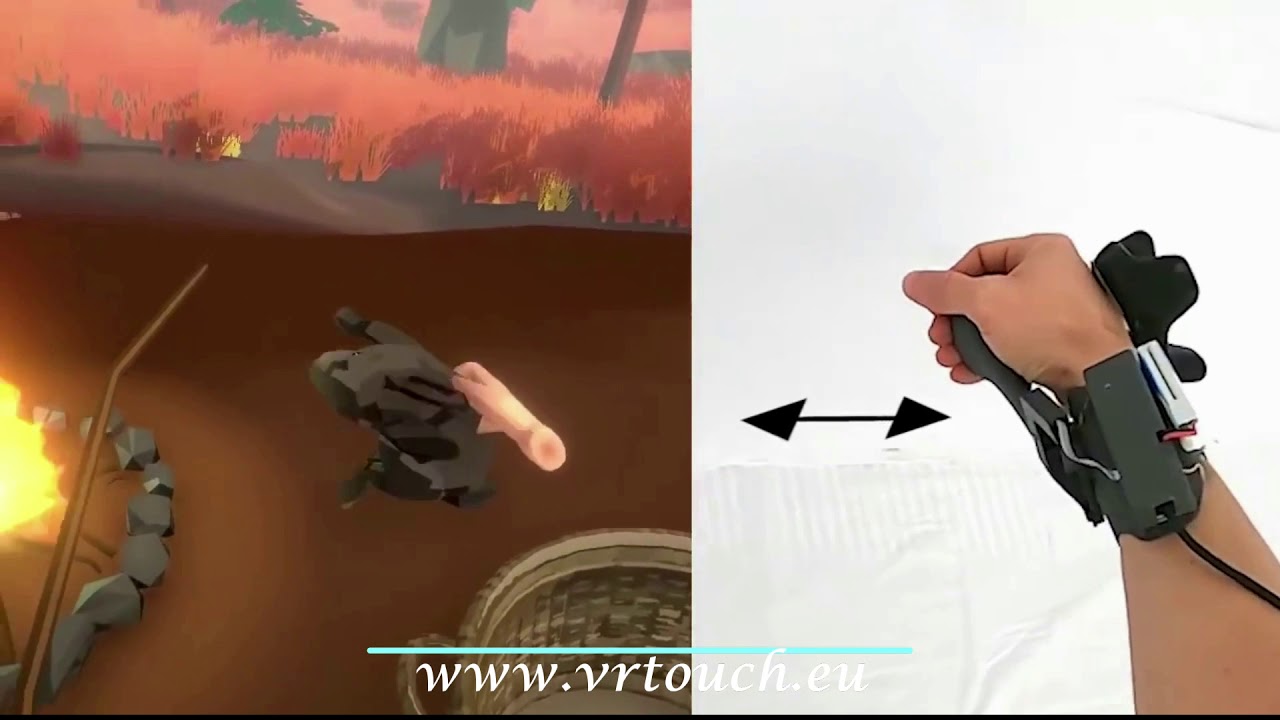 Vrtouch.eu. Microsoft explores the realism of VR with a new wrist-mounted device