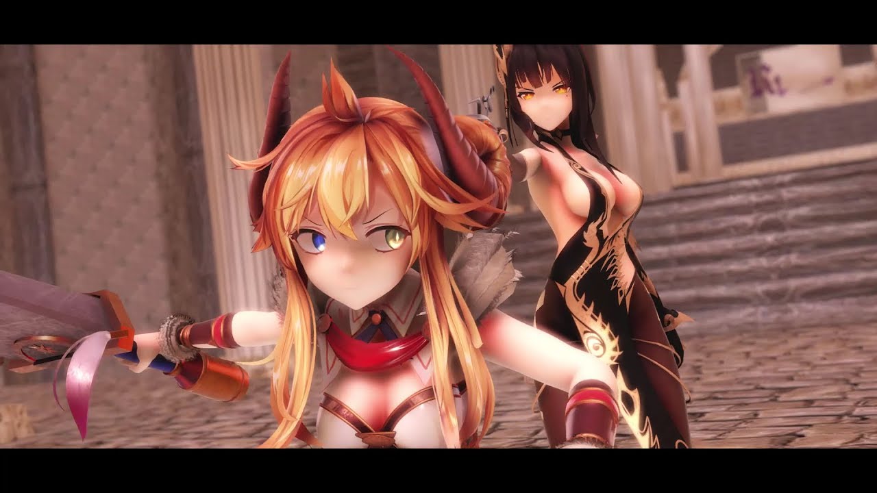 剧情向MMD【Model DL】帝之剑，皇之枪，谁主沉浮【萌王EX-Alexander】