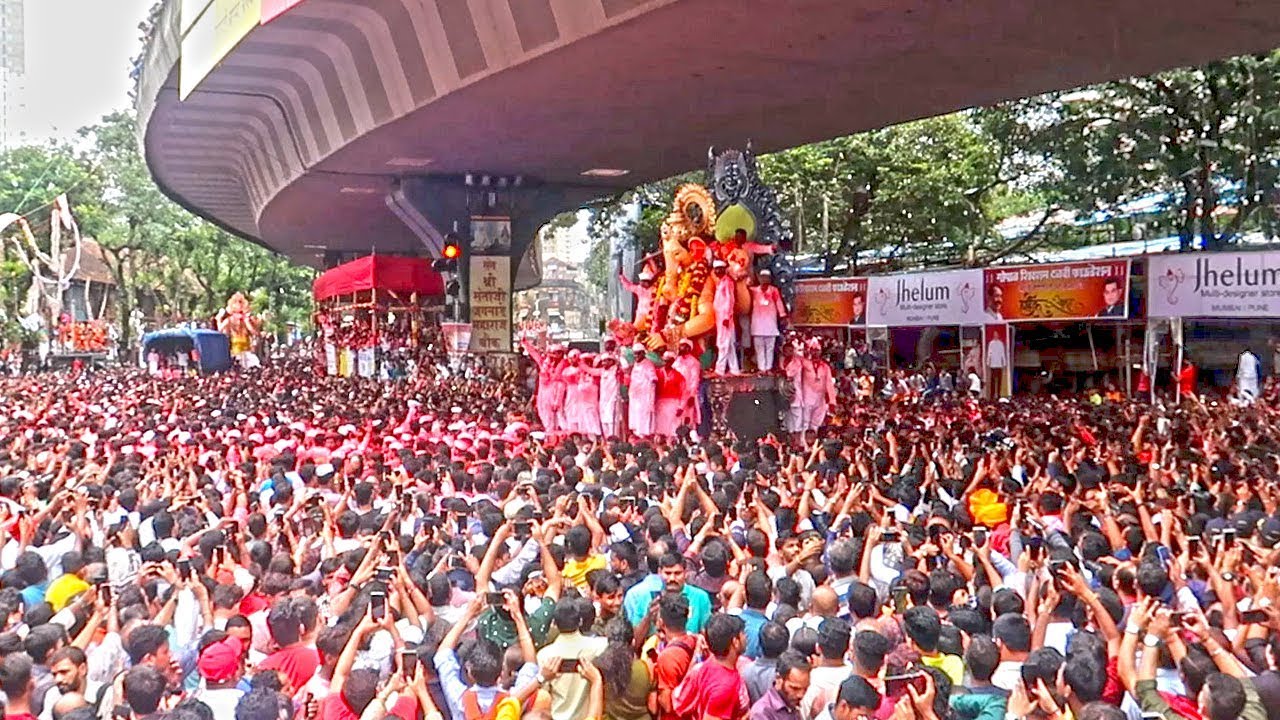 Lalbaugcha Raja Visarjan 2019    Miravnuk  Mumbai Ganpati Visarjan 2019 Festival Of india