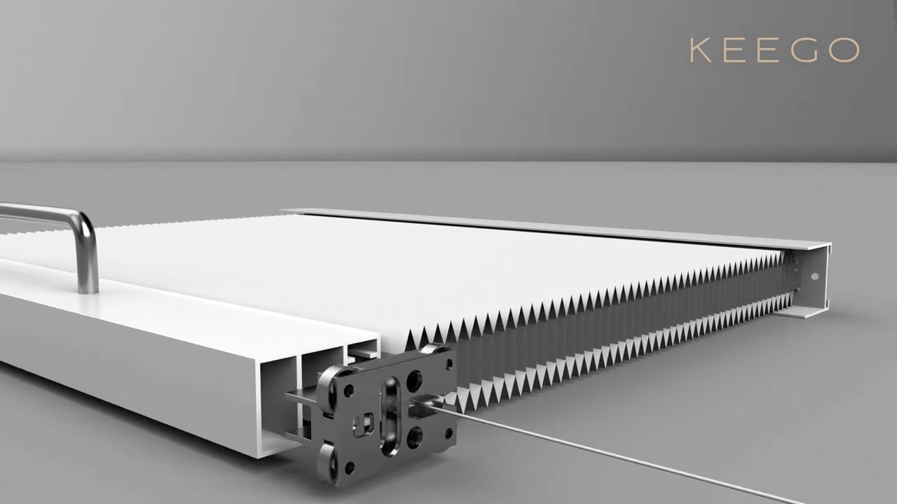 天窓ハニカムシェードの取付方法 - YouTube