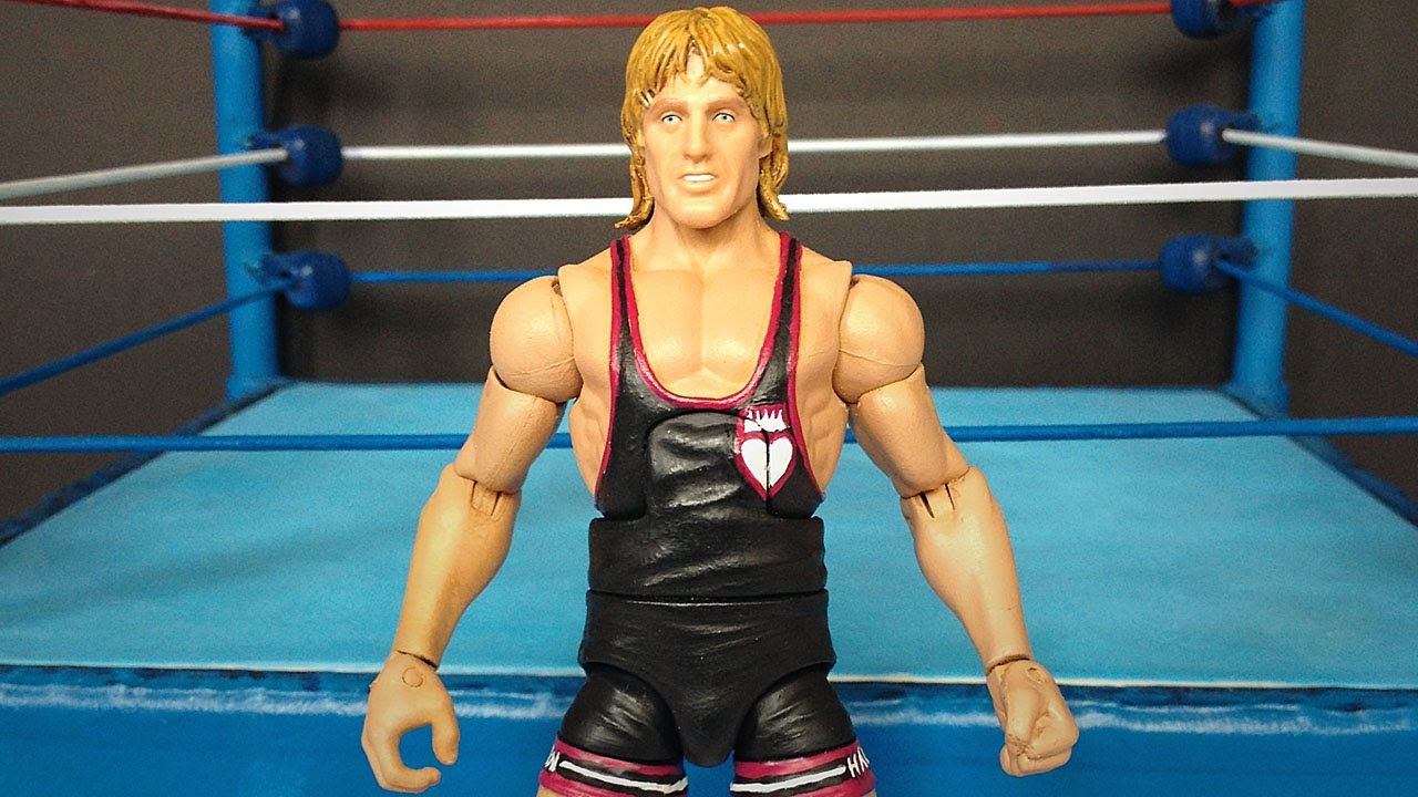 OWEN HART WWE Legends Custom Action Figure! 