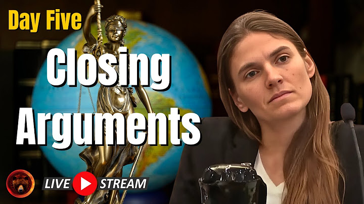 State and Defense REST!  LIVE Closing Arguments on Day Five of the Meagan Jackson Trial