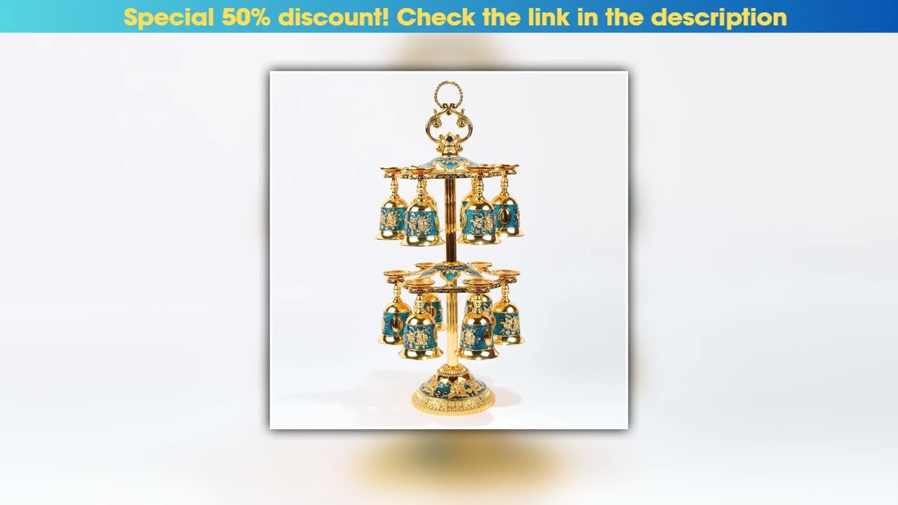 Get 12 cups/set decorative metal wine cups copper goblet verre vin retro set vintage wine cup wiske