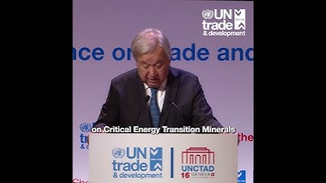 Critical minerals must power shared prosperity – UN chief