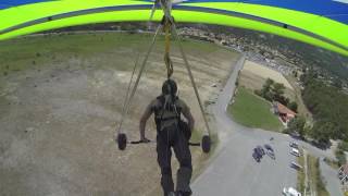 hang glider fail