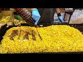 japanese street food - fried noodles yakisoba 焼きたて焼きそば