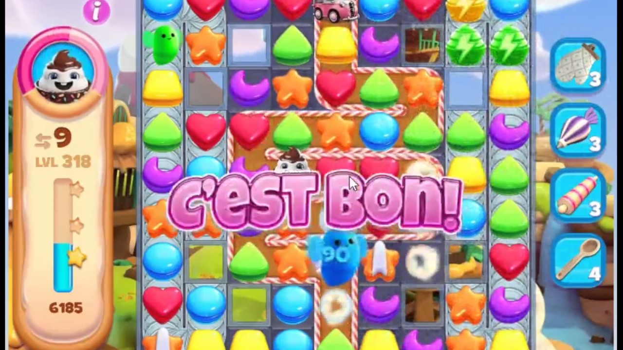 Cookie Jam Blast Level 318 NO BOOSTERS 🍪 SKILLGAMING ️ YouTube