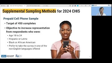 California Health Interview Survey (CHIS) Annual Data Release: October 9, 2025