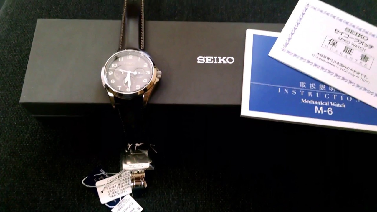 Seiko Presage SARW019 Mechanical Automatic - YouTube