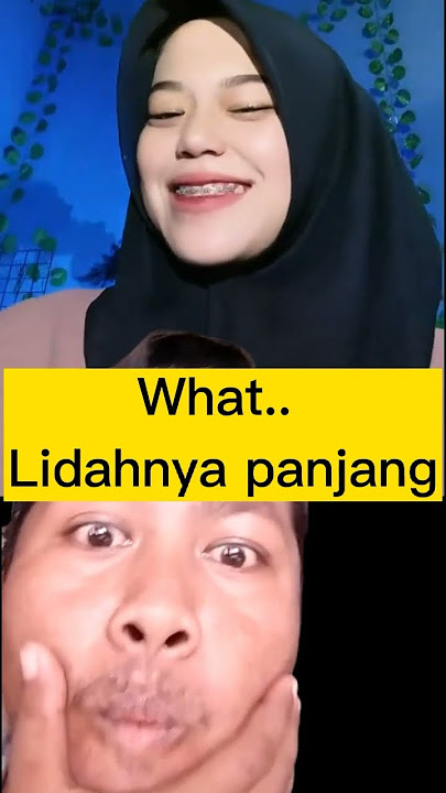 Cewek hijab lidahnya panjang#viral#meme#cantik#hijab#funny#shorts