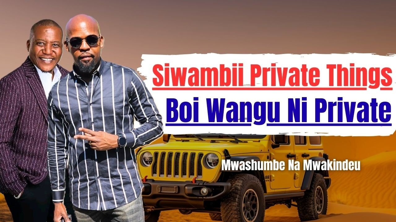 Mbona Unapenda Kusumbua, Si Ati sikupendi But Unasumbua Sana.  Penzi Meter.  Mwashumbe Na Mwakideu