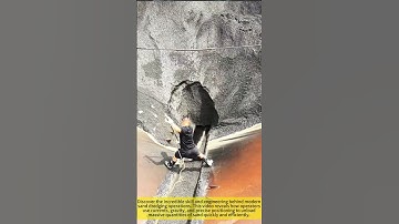 How Sand Dredger Operators Master Currents and Gravity to Unload