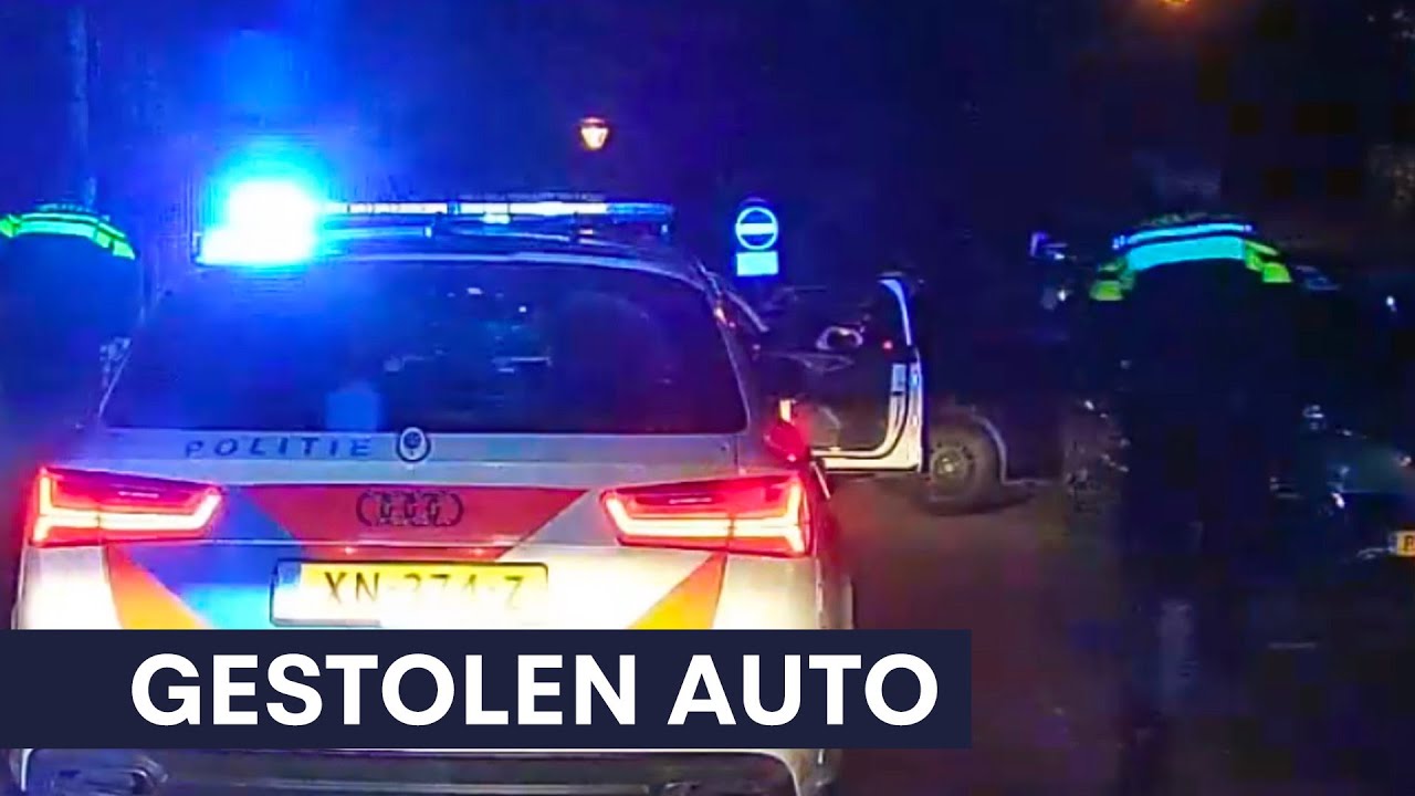 Politie | Achtervolging gestolen auto | Verdachte gooit spullen uit de auto