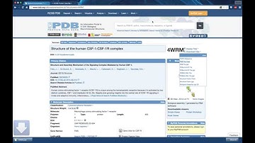 Alternative Input: PDB Structure File