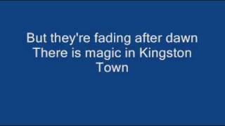 Miniatura del video "Kingston town with lyrics"