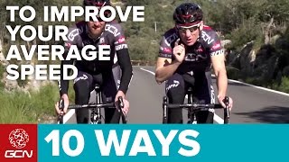 10 Ways To Improve Your Average Speed On The Bike – Cycle Faster!