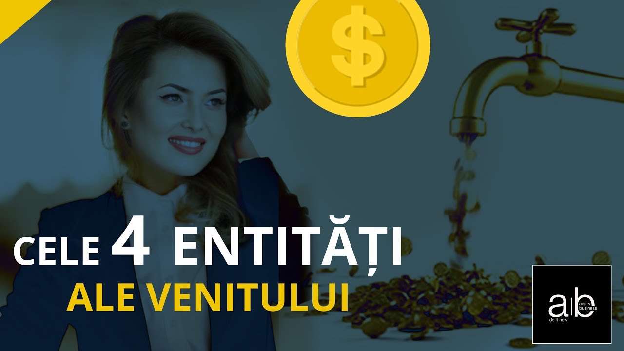 Cele 4 entități ale venitului | AngryBusiness