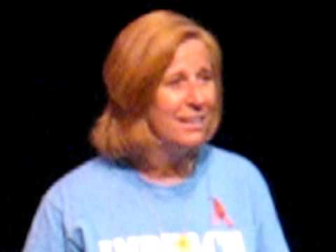 Cindy Sheehan, Atlanta, opening "Marx in Soho" July 14, 2007