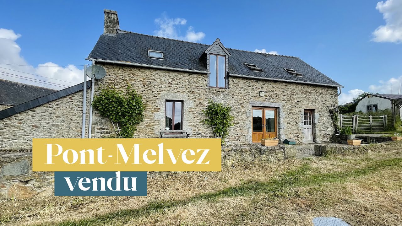 Vendu // Pont-Melvez / Une longère avec ses deux ateliers