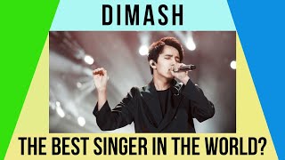 DIMASH - THE BEST SINGER IN THE WORLD??? #Shorts