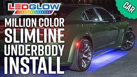 LEDGlow | How To Install A Million Color Slimline SMD LED Car Underbody Lighting Kit