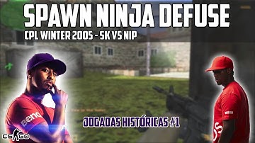 Ninja Defuse SPAWN - SK vs. NIP (CPL WINTER 2005)