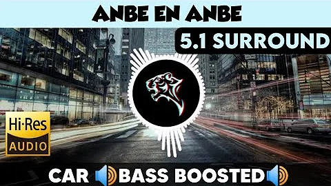 Anbe En Anbe |🎧 5.1 Surround 🎧| 🔊Bass Boosted🔊 | Sub  🔊Bass🔊 | by THARMi2005