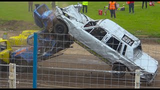 Banger Racing: Kev Waller Reunion Day 2 (Pre 90)  Mildenhall 2023